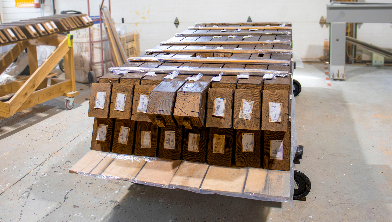 De Bois Blouin, fabrication et vente des produits de bois massif à Québec - Charpente Préconçue